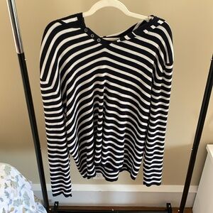 Vince XL Lightweight Sweater with Hood